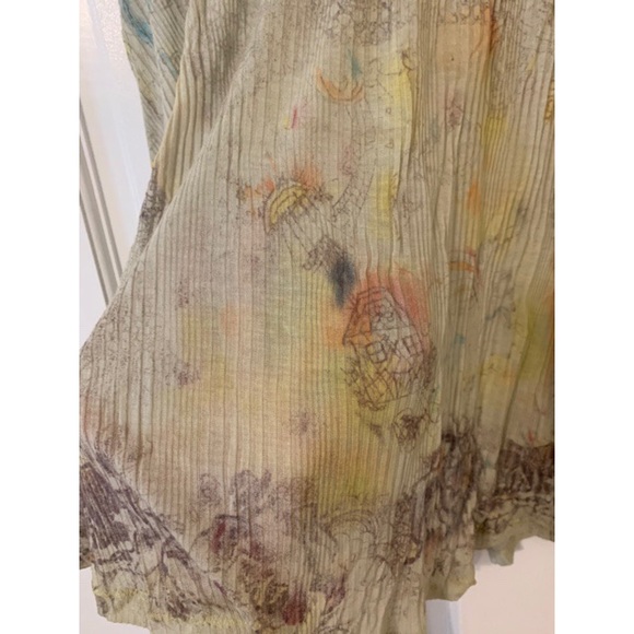 Free People// beaded/print tube top - Picture 5 of 7